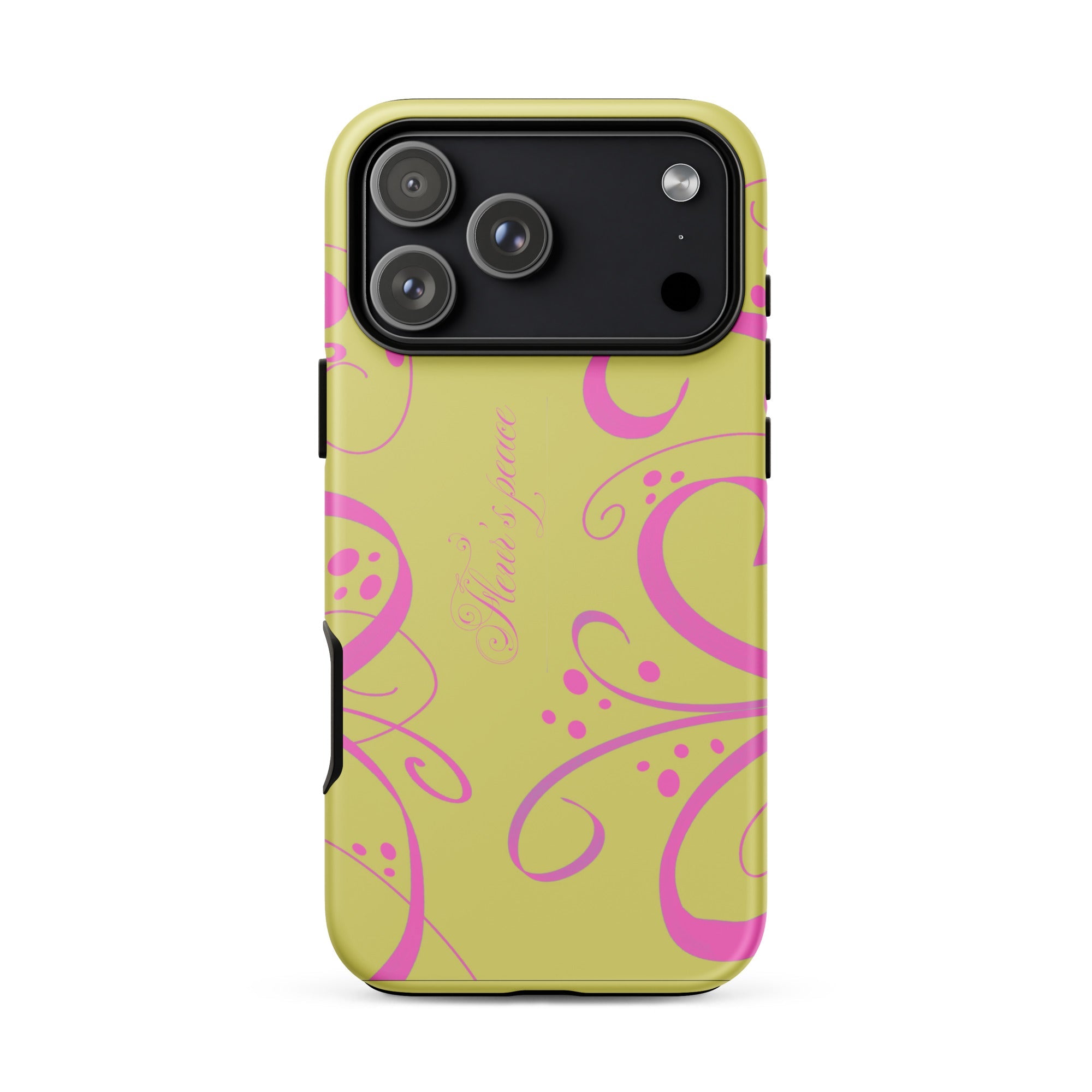 Swirly Bloom iphone case - Fleur's Peace