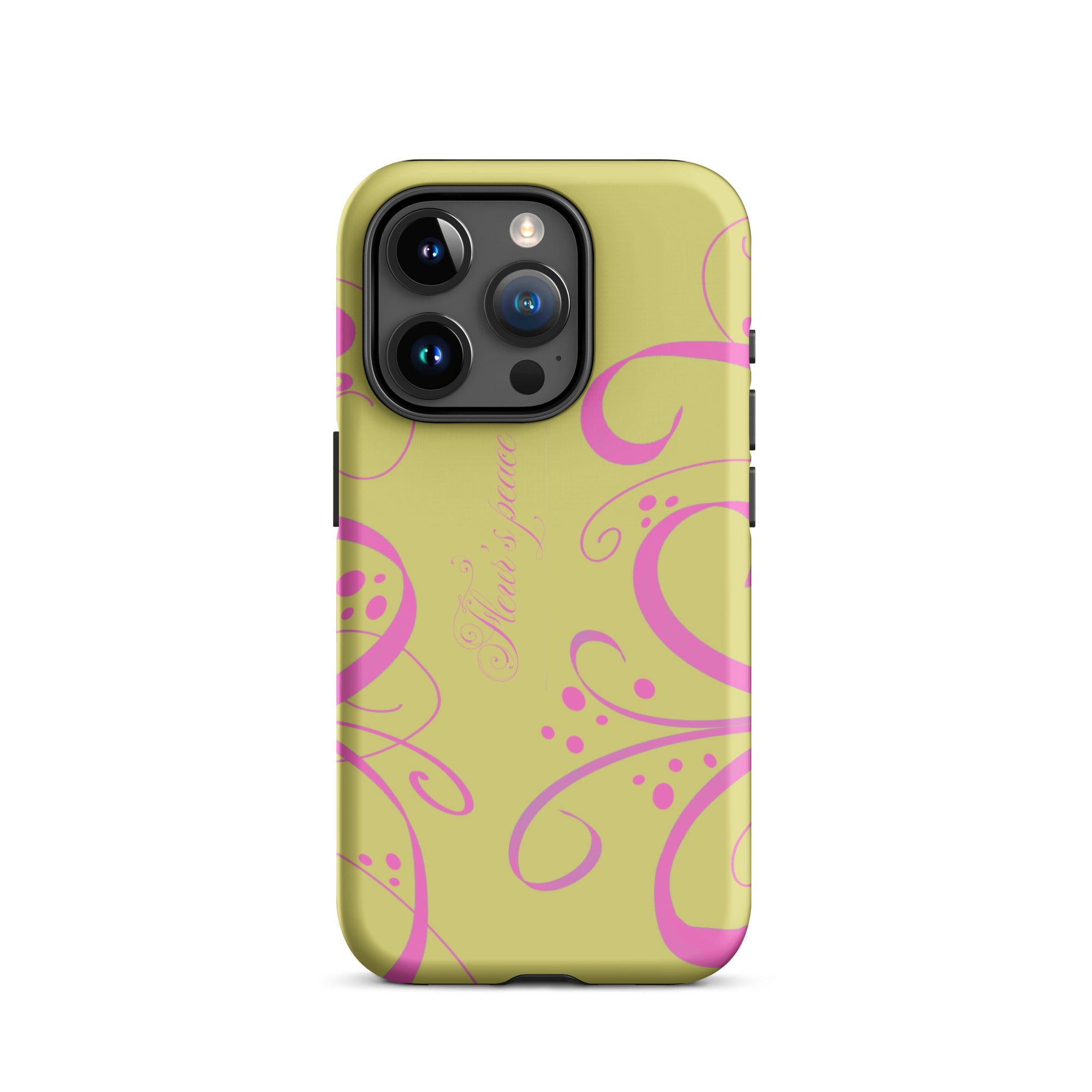 Swirly Bloom iphone case - Fleur's Peace
