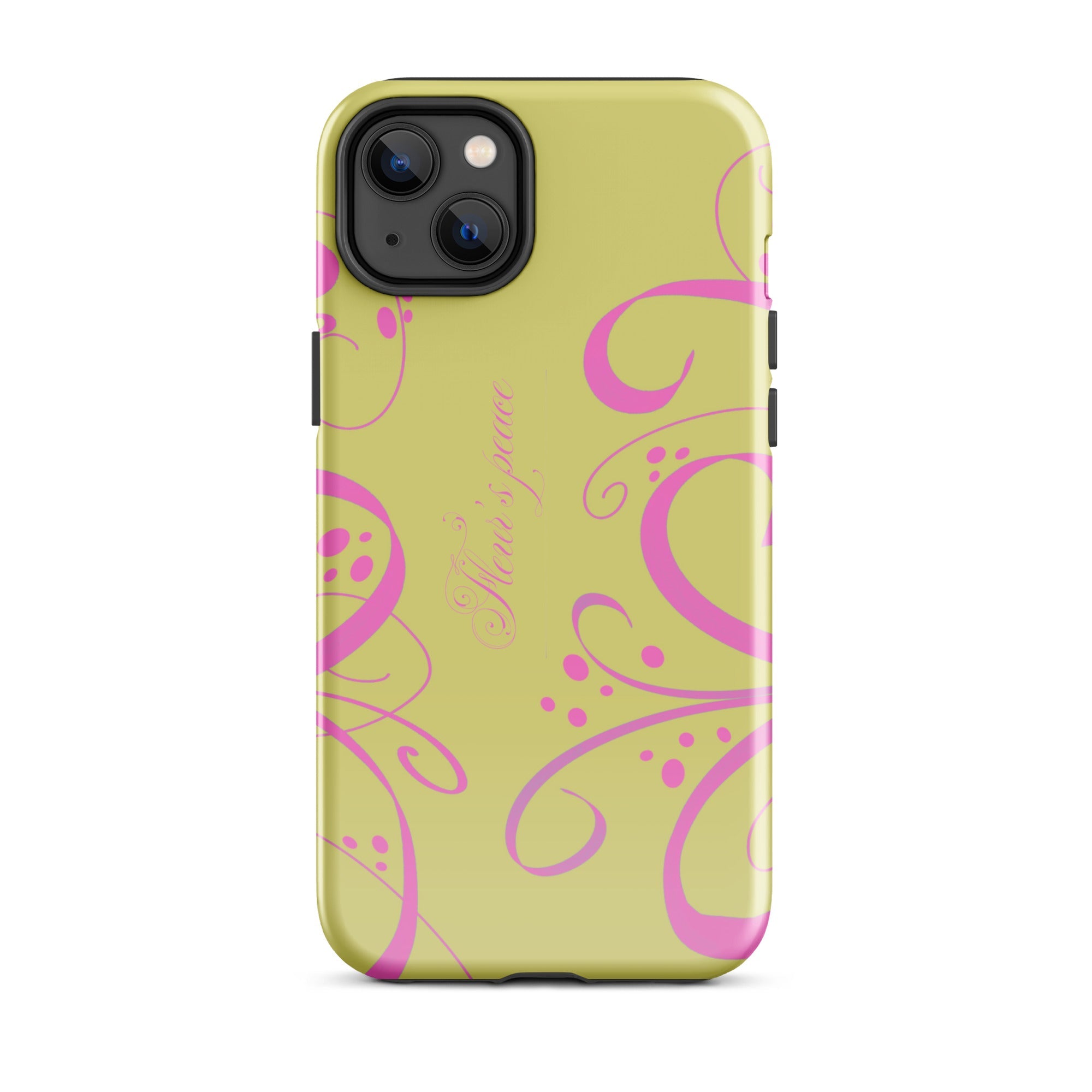 Swirly Bloom iphone case - Fleur's Peace