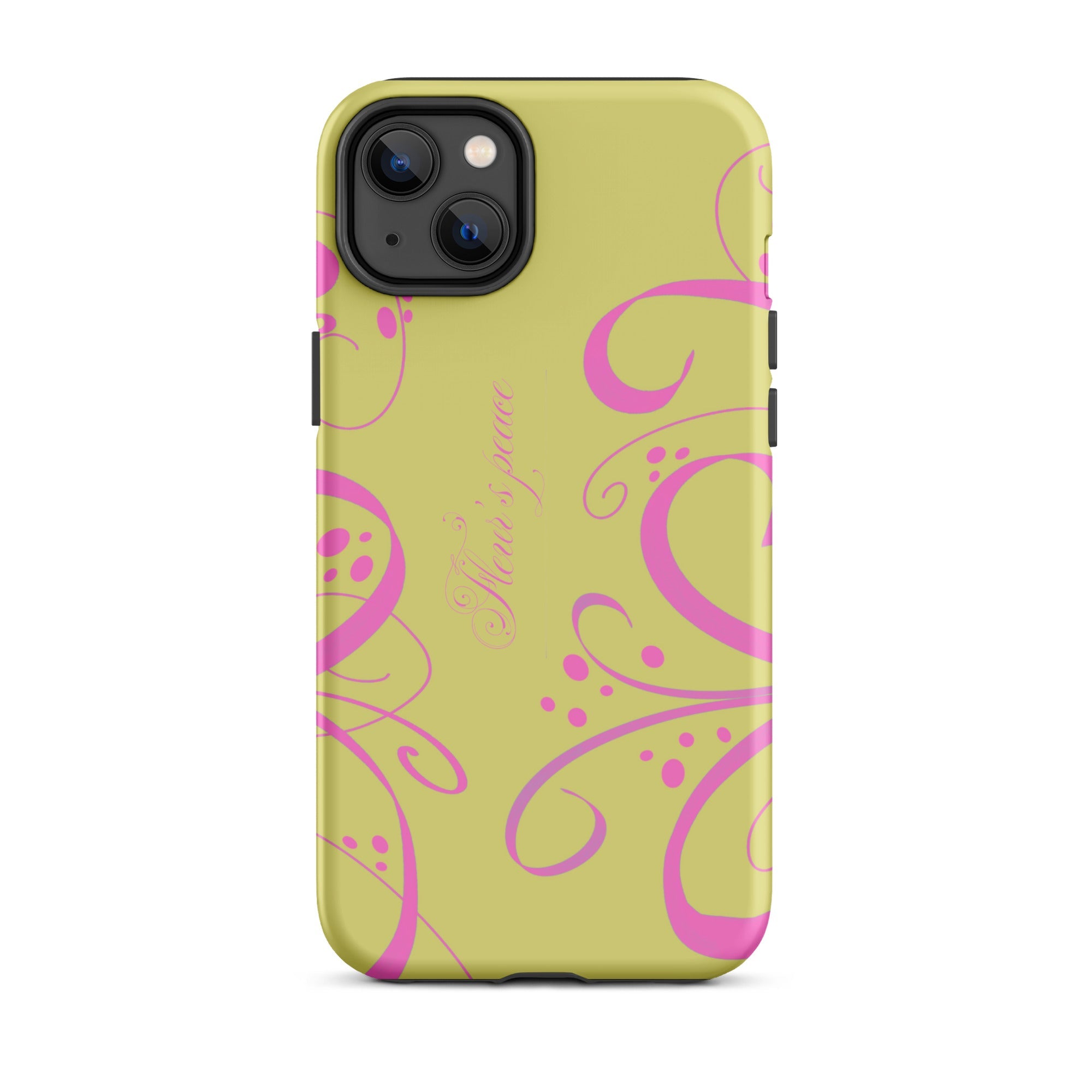 Swirly Bloom iphone case - Fleur's Peace
