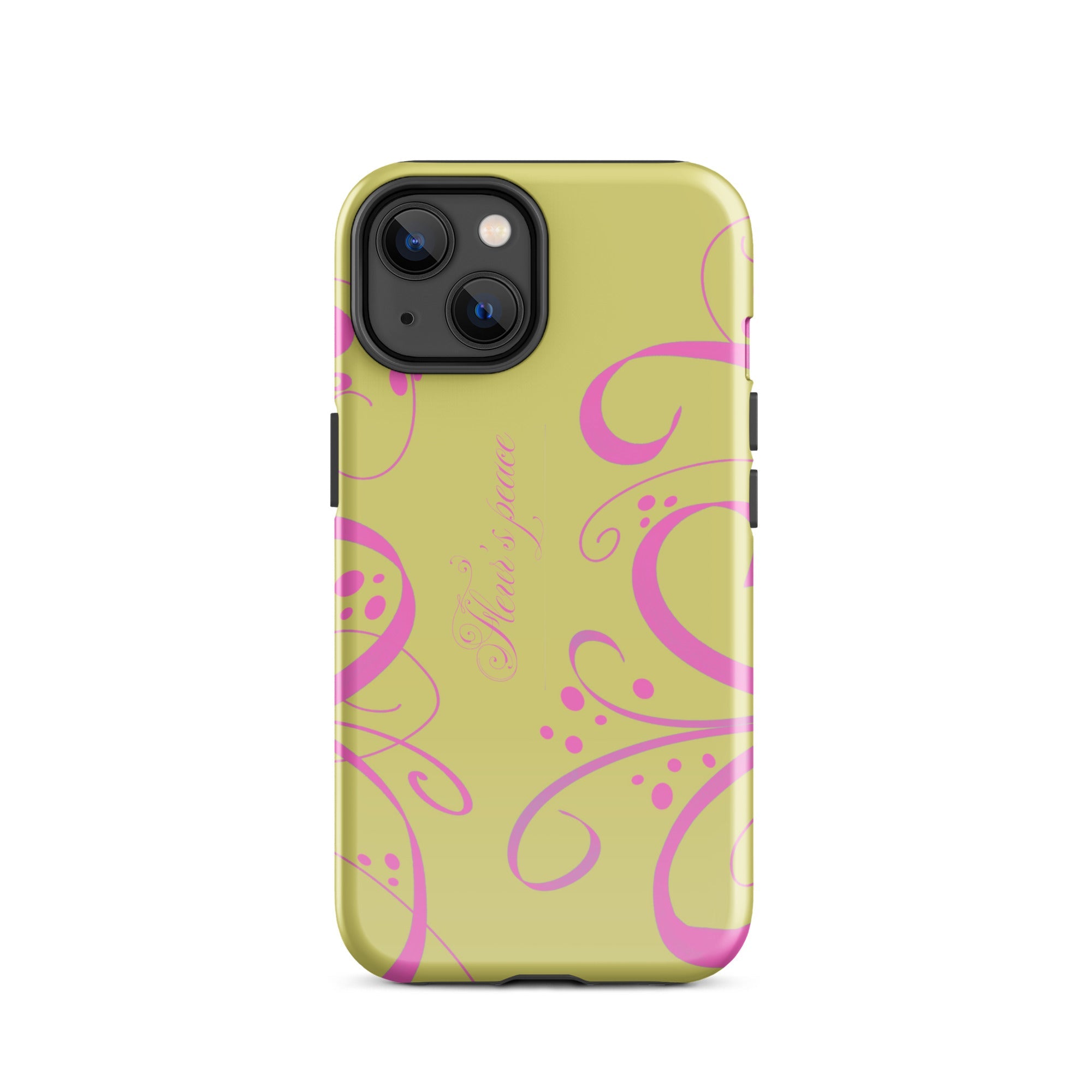 Swirly Bloom iphone case - Fleur's Peace
