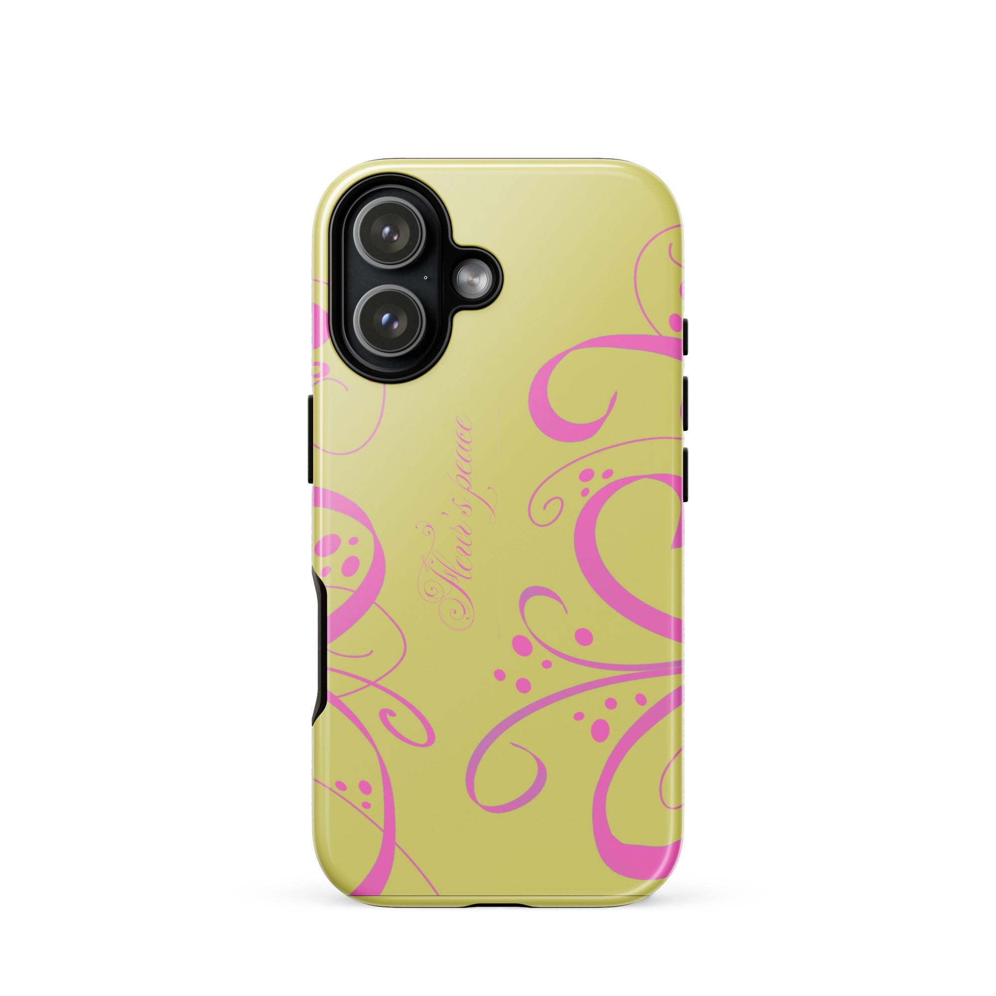 Swirly Bloom iphone case - Fleur's Peace