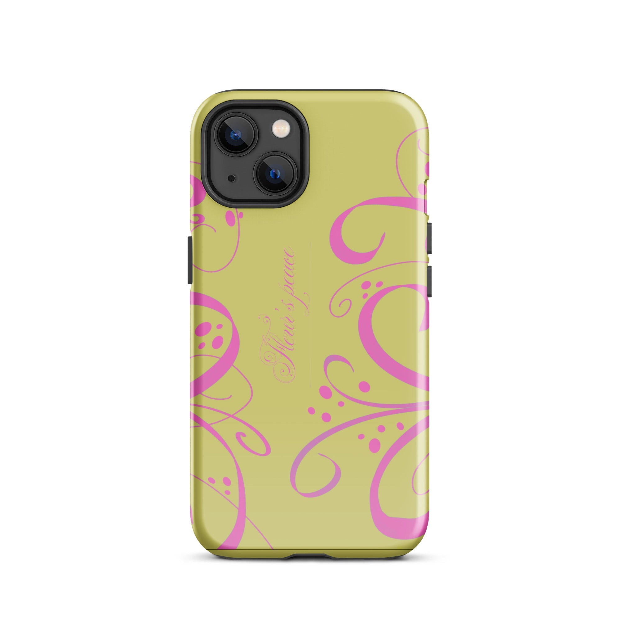 Swirly Bloom iphone case - Fleur's Peace