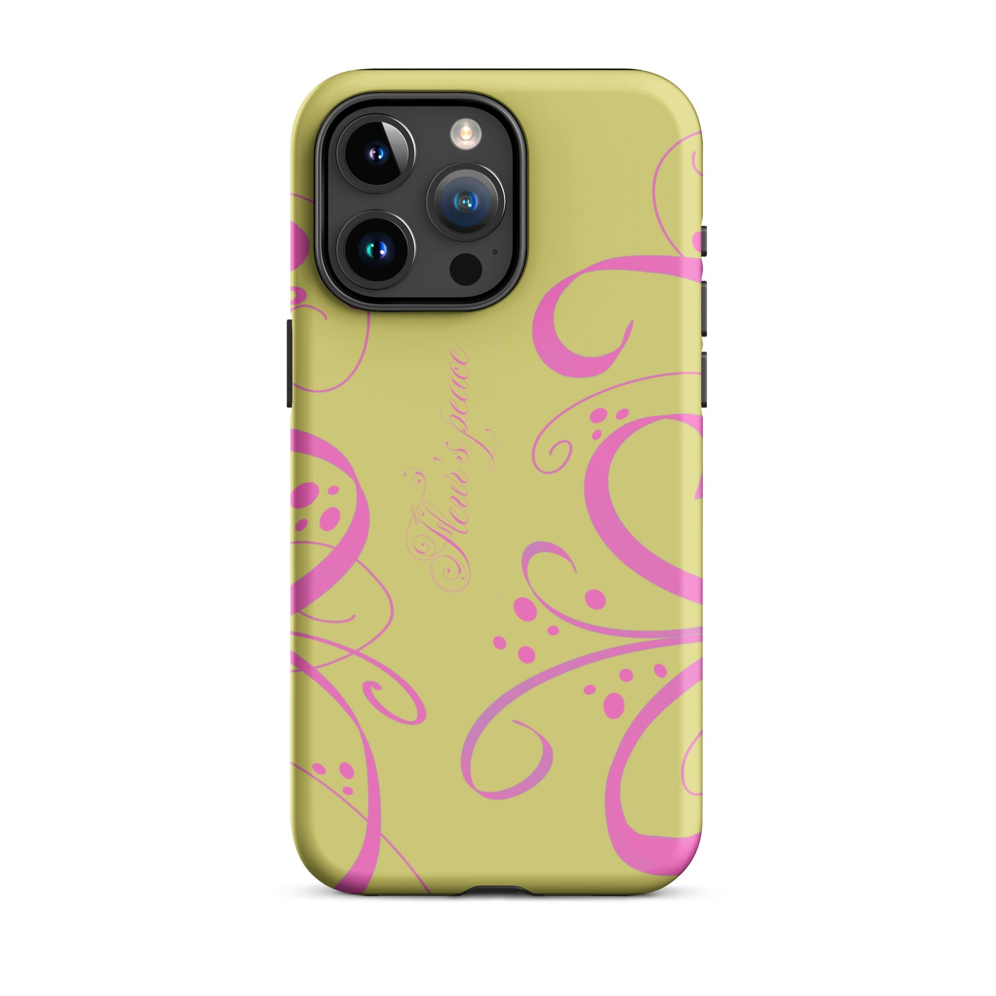 Swirly Bloom iphone case - Fleur's Peace