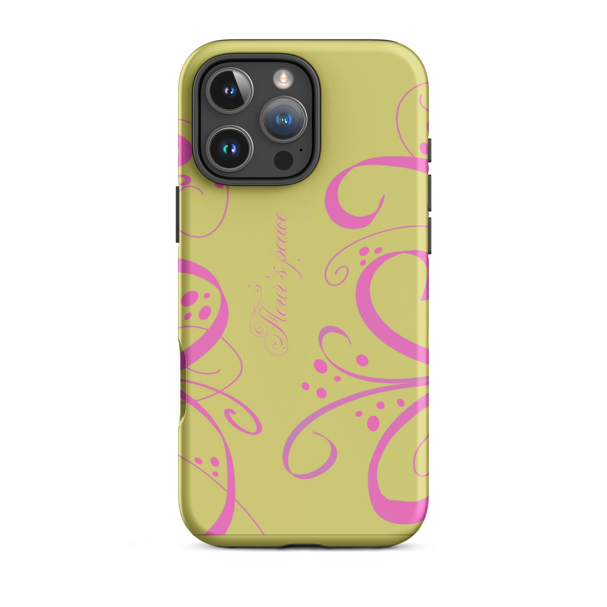 Swirly Bloom iphone case - Fleur's Peace