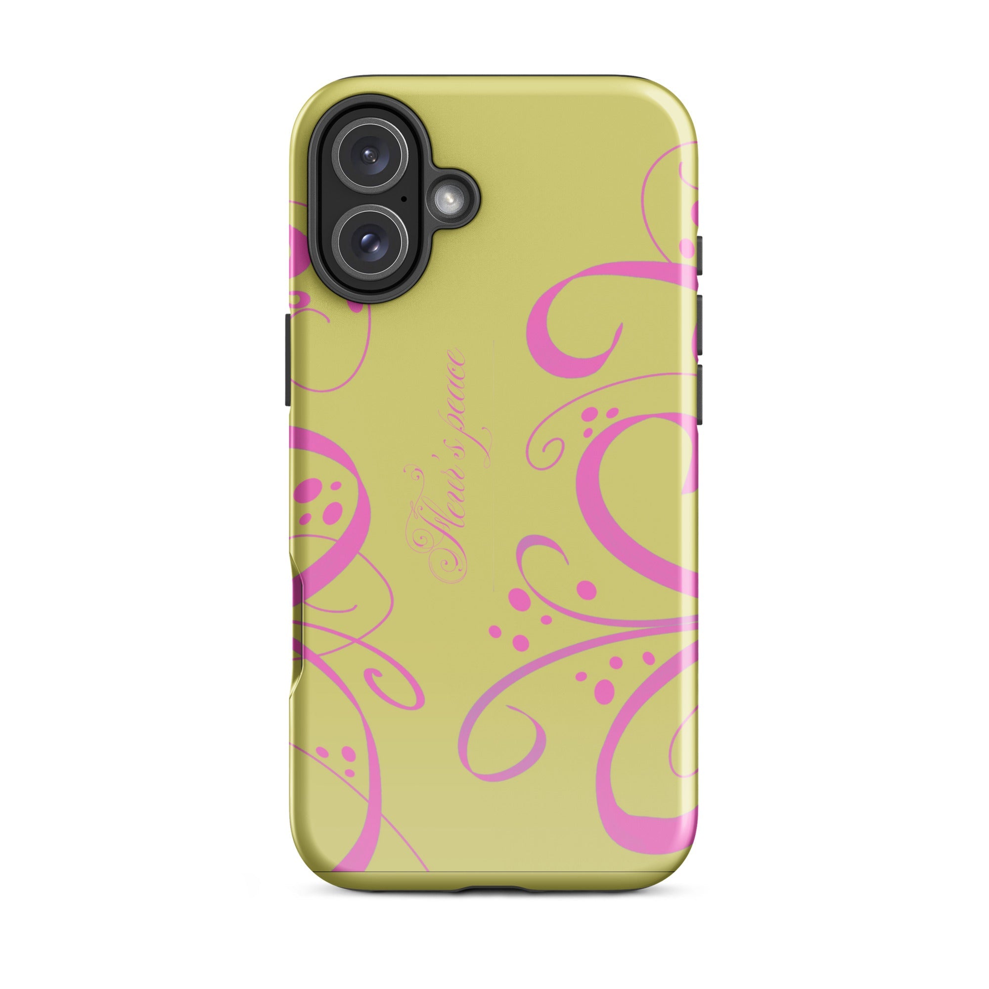 Swirly Bloom iphone case - Fleur's Peace