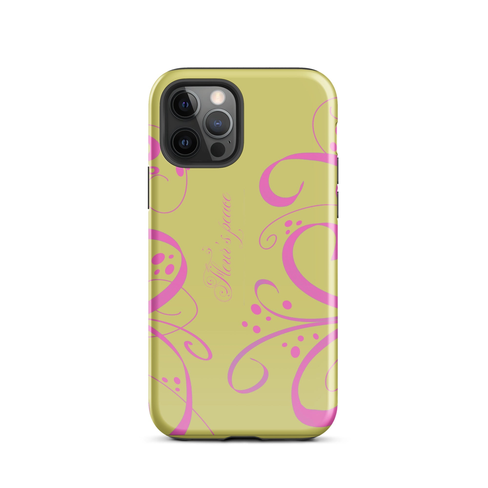 Swirly Bloom iphone case - Fleur's Peace