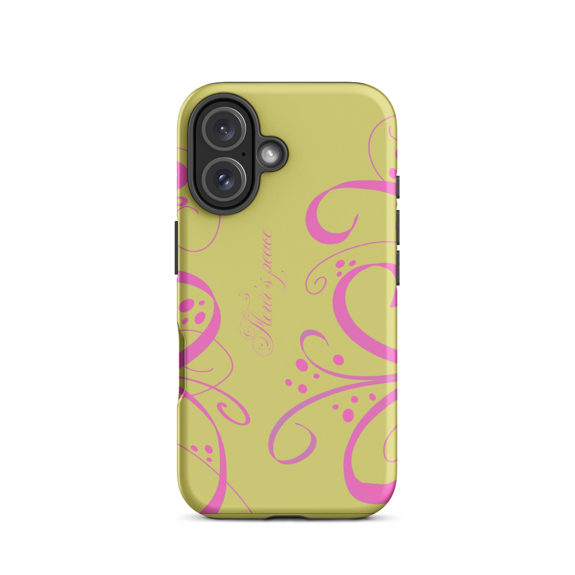 Swirly Bloom iphone case - Fleur's Peace