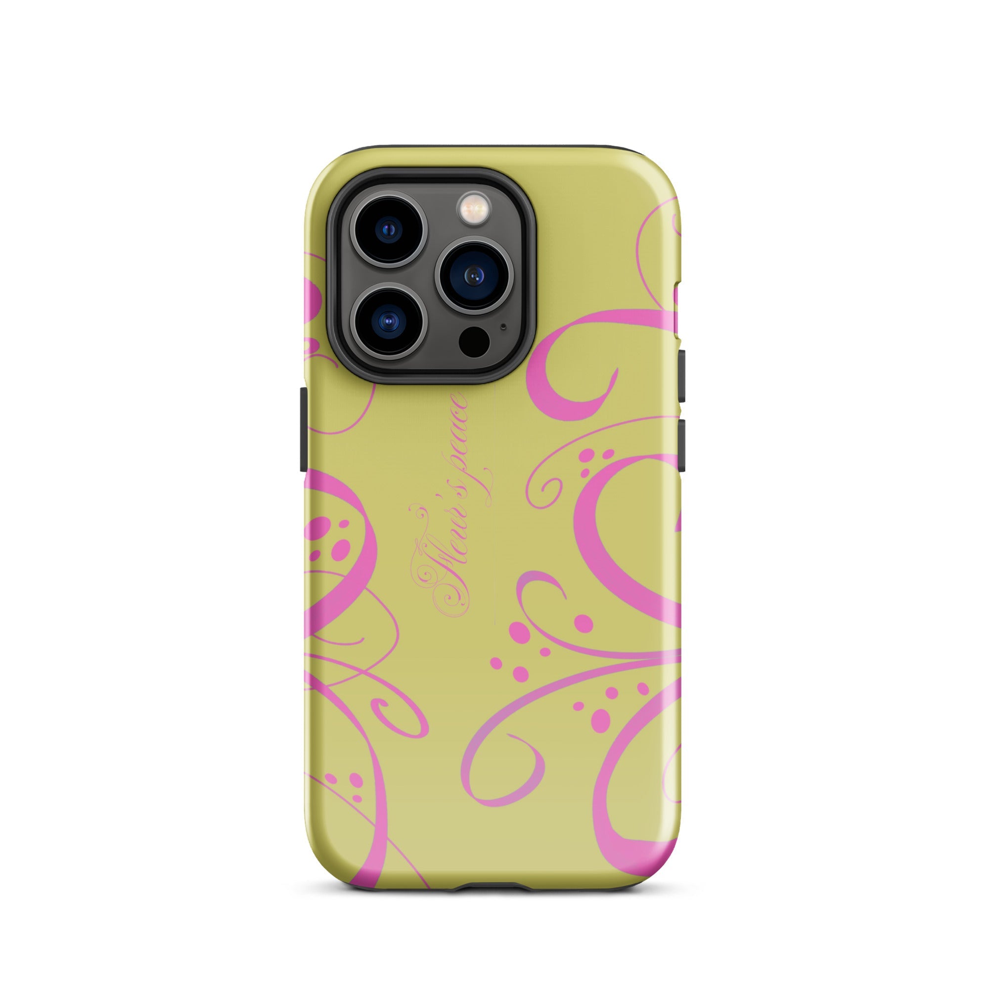 Swirly Bloom iphone case - Fleur's Peace